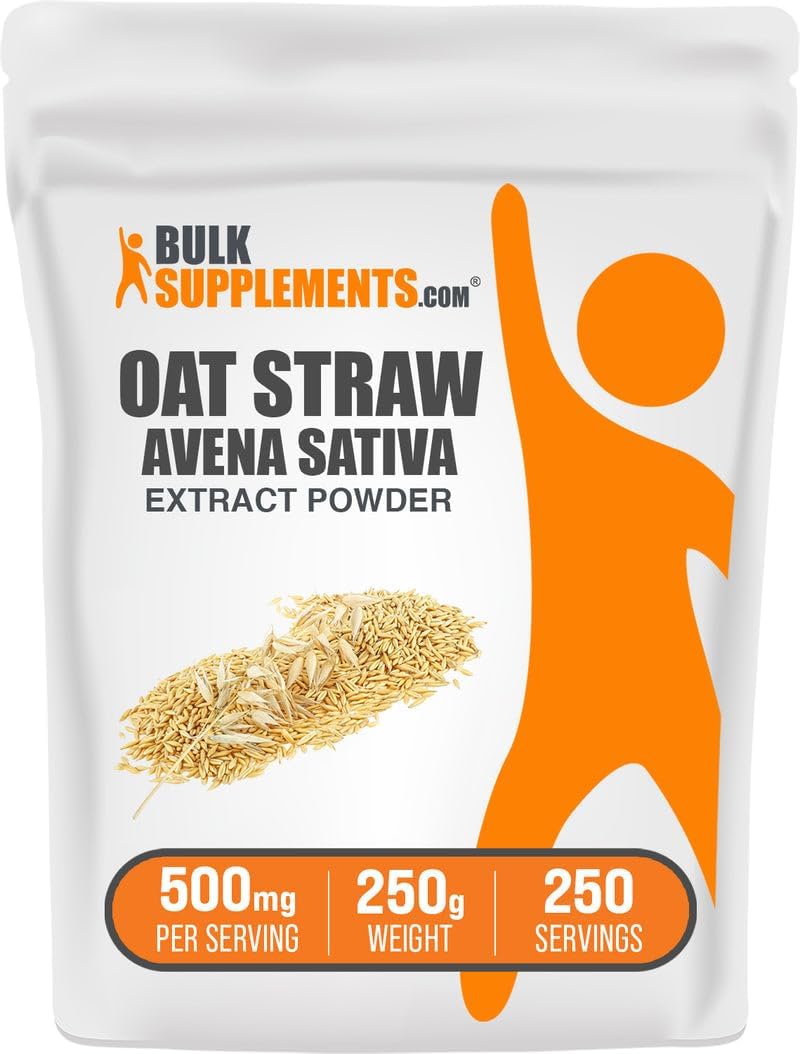 BulkSupplements.com Oat Straw Extract Powder – 5 kg - görsel 8