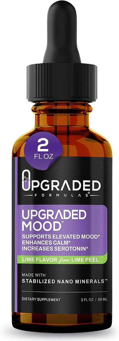Upgraded Formulae Mood Supplement - Calm and Uplifted, 60 ml