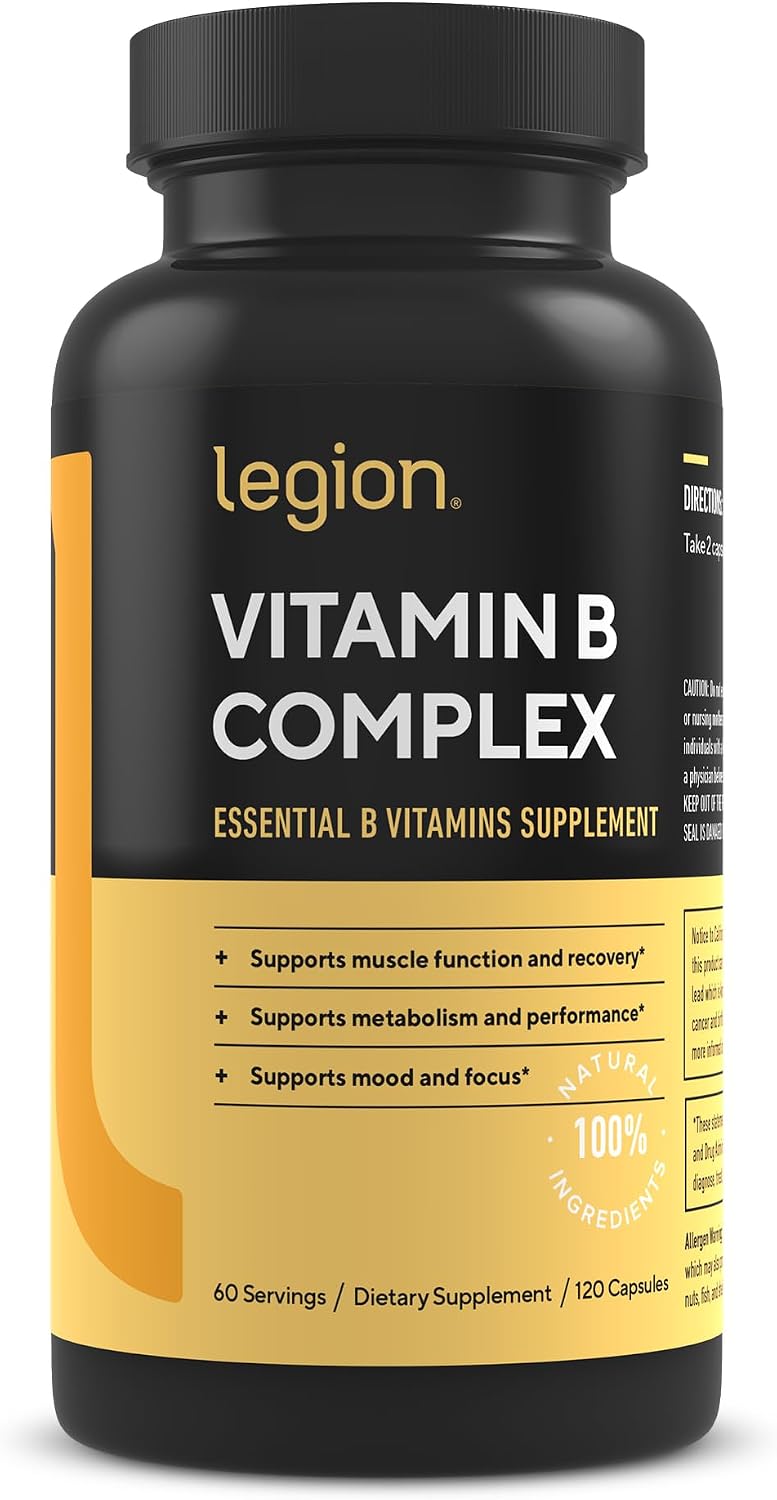 LEGION Vitamin B-Complex - 120 Capsules - görsel 1