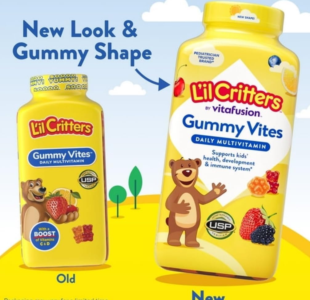 Gummy Vites Children's Multivitamin, 300 Count – Essential Daily Nutrition for Kids - görsel 2