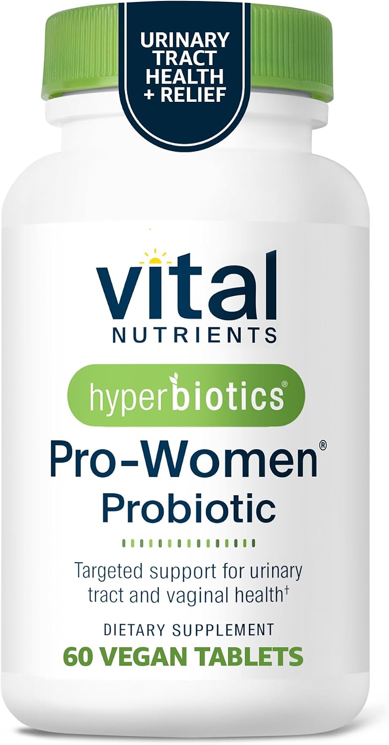 Hyperbiotics Pro Women Probiotic – 6 Targeted Strains for Vaginal & Urinary Health – 60 Vegan Tablets - görsel 1
