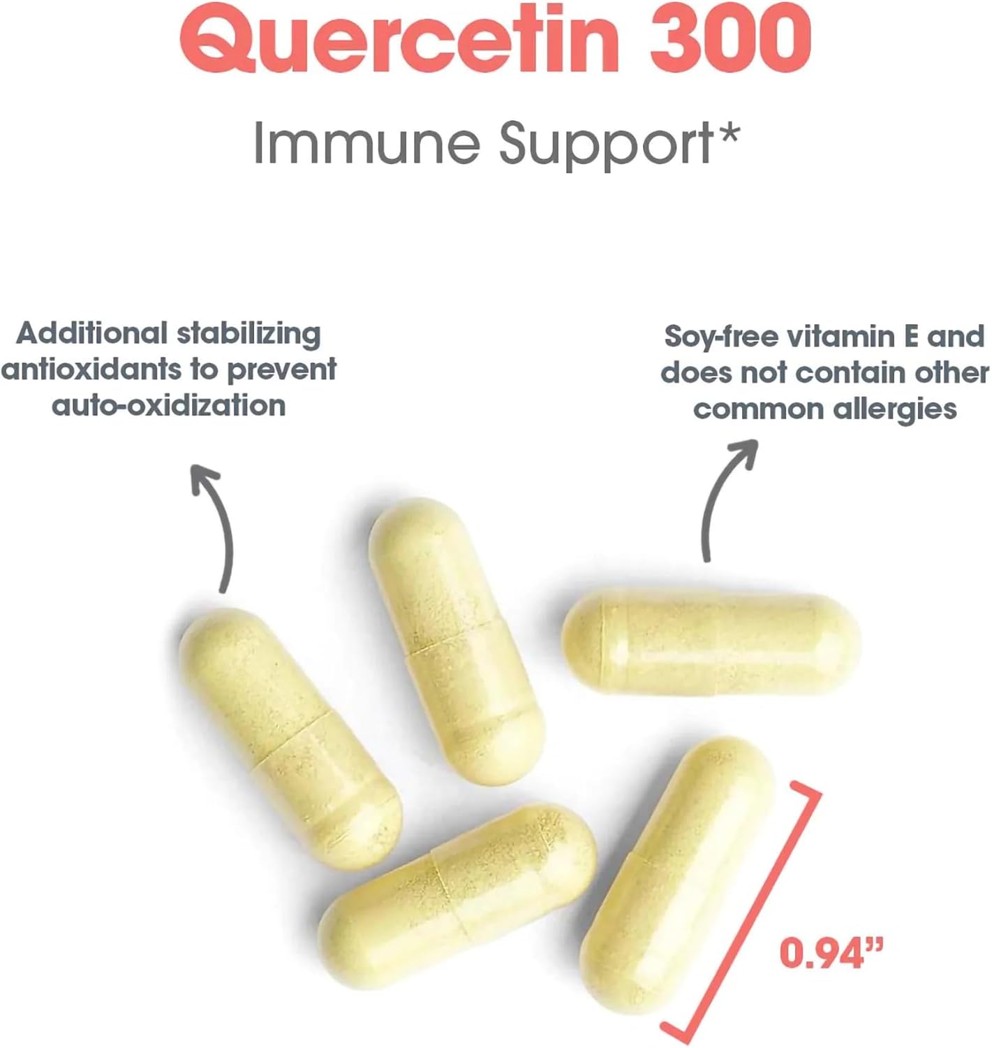 ARG Quercetin 300 – Supports Mast Cell and Histamine Response - görsel 5