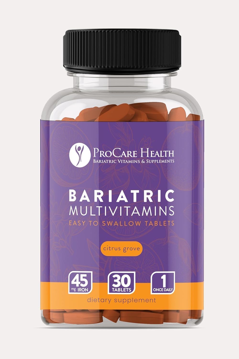 ProCare Health Bariatric Multivitamin with Iron 45mg - 30 Tablets - görsel 9