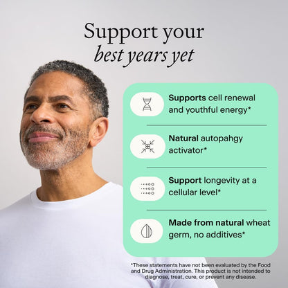 OMRE Spermidine Supplement – 10mg Natural Spermidine from Wheat Germ Extract