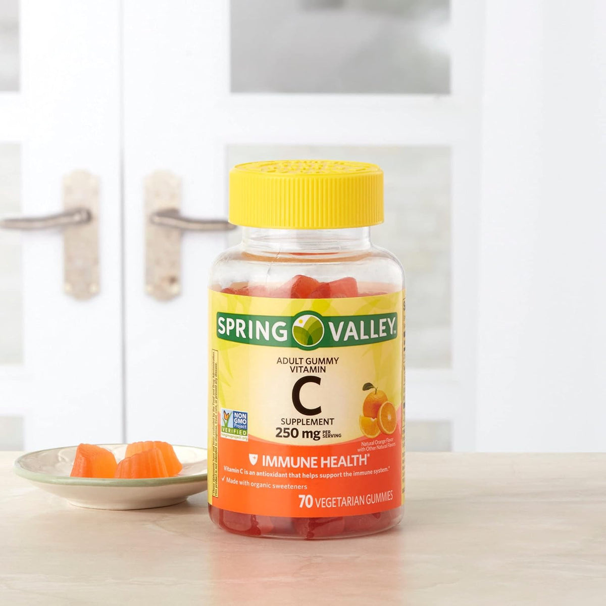 Spring Valley Gummy Vitamin C 240 mg – 70 Orange Gummies - görsel 2