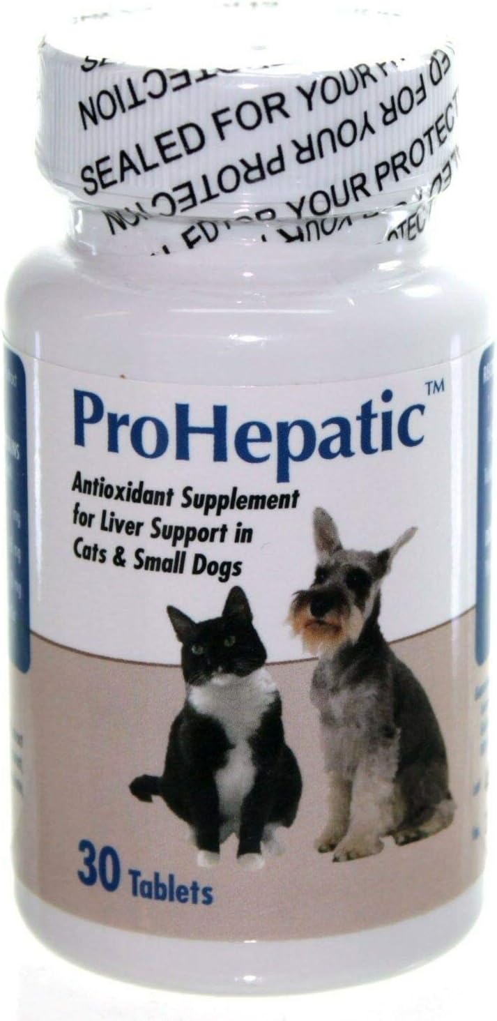 ProHepatic Liver Antioxidant Formula for Small Dogs and Cats (30 Tablets) - görsel 1