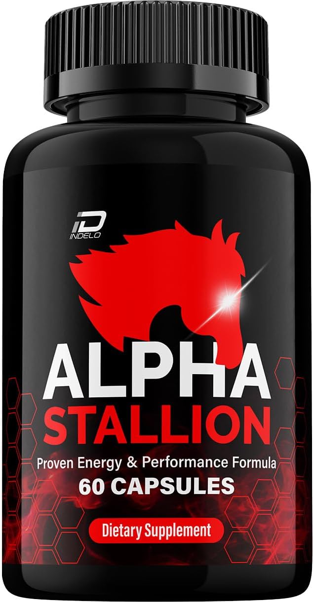 Alpha Stallion Pills – Official Formula – 60 Capsules - görsel 1