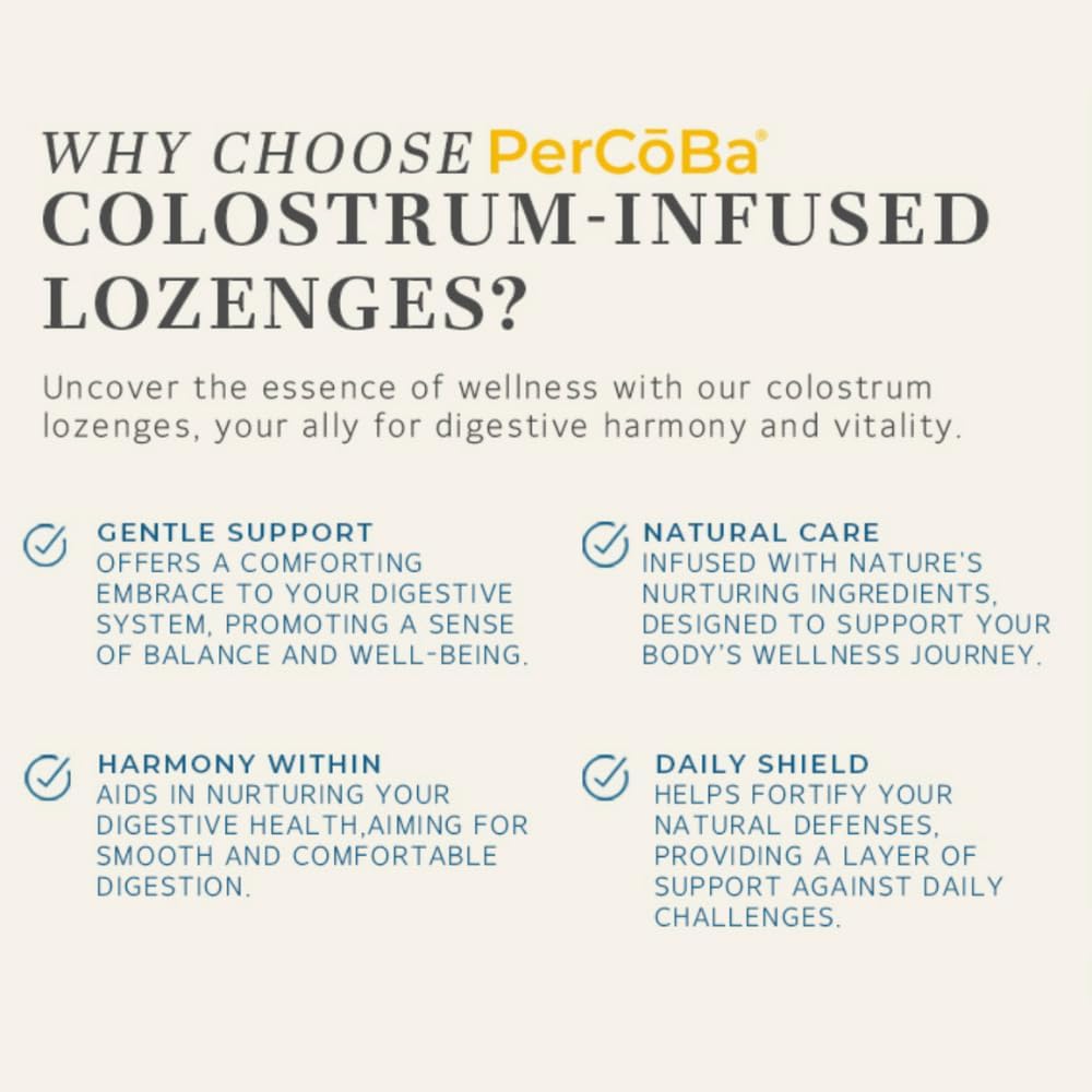 Bovine Colostrum Lozenges - 100 Count - First Milking Supplement - Berry Flavoured - görsel 3
