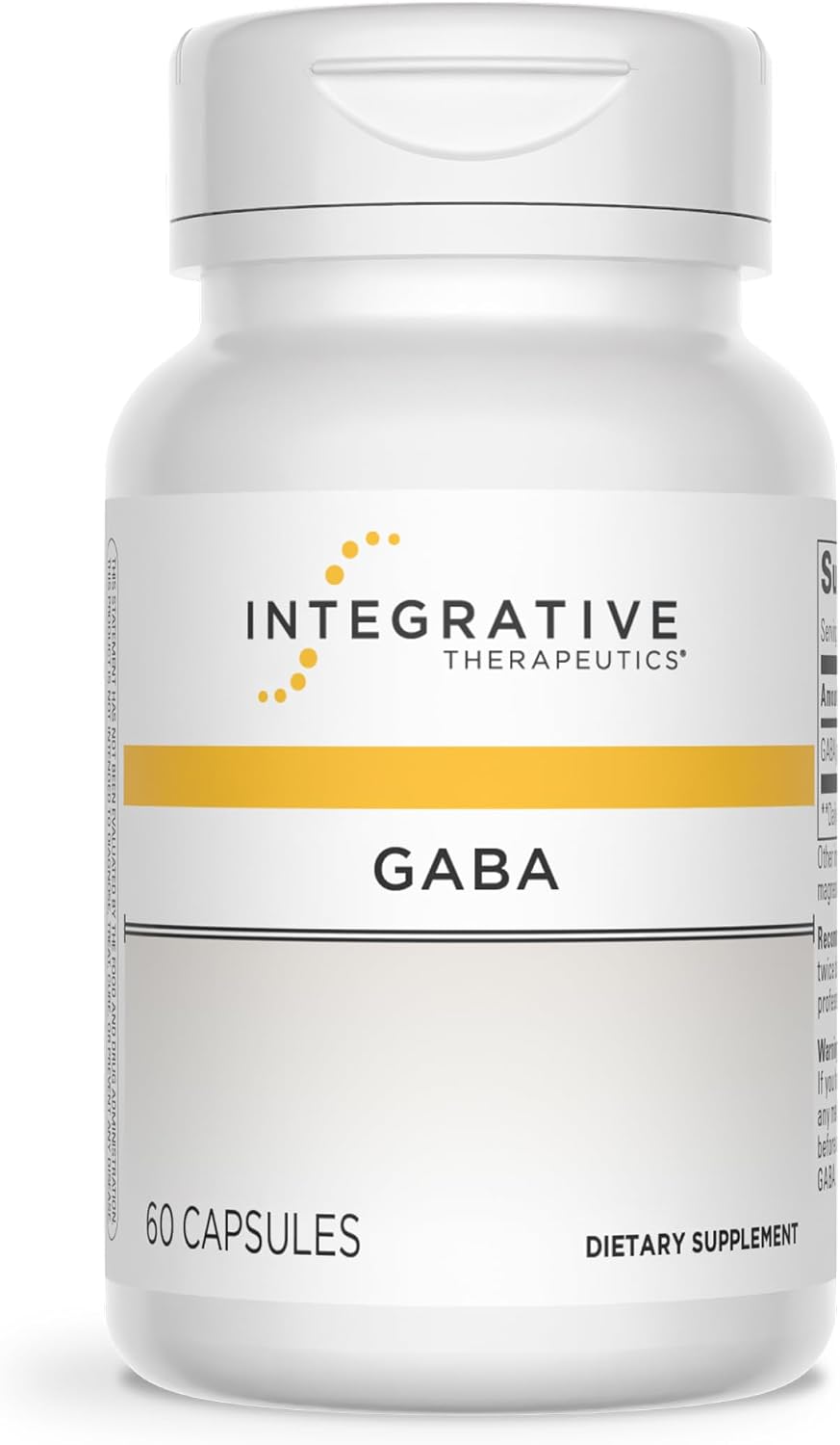 Integrative Therapeutics GABA, 60 Capsules - görsel 1