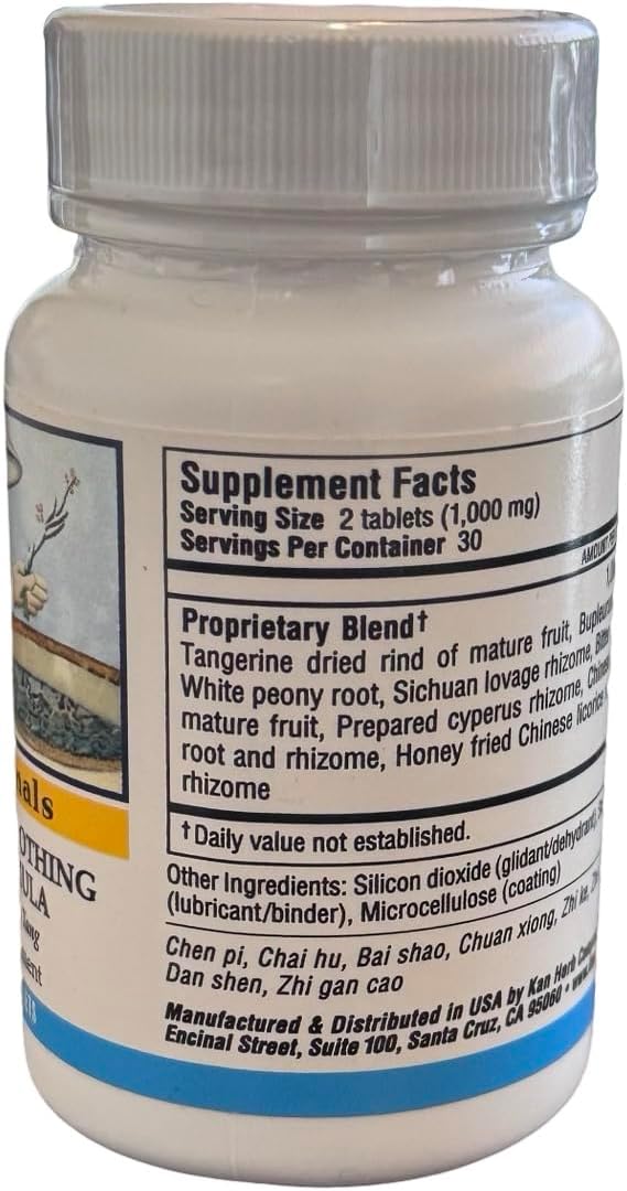 Kan Herbs - Bupleurum Soothing Liver Formula 60 Tablets - görsel 2