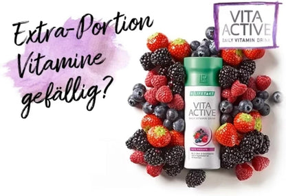 Lifetakt Vita Active Liquid Multivitamin - Red Fruit, 150 ml