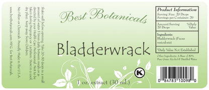 Best Botanicals Bladderwrack Extract 30 ml