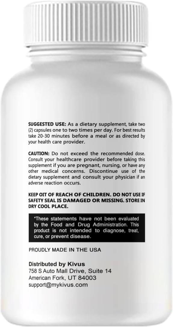 kivus Pronerve 6 Advanced Capsules (2 Pack, 120 Capsules) for Nerve Support - görsel 2