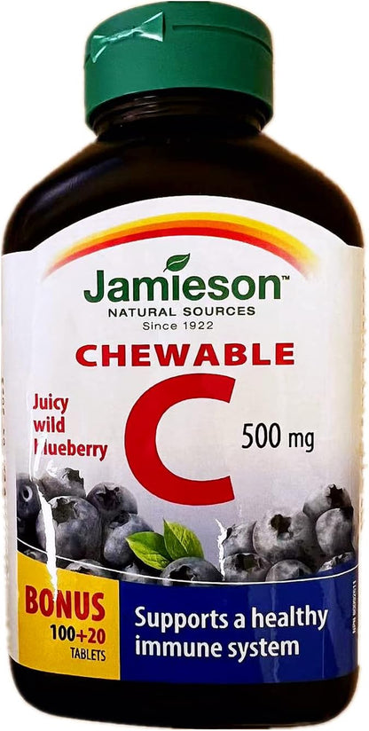 Vitamin C - Wild Blueberry - 500 mg