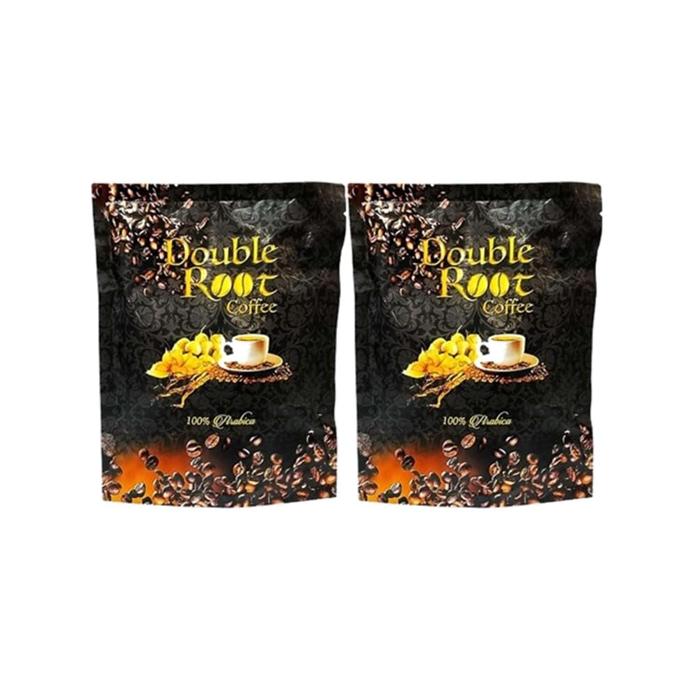 Double Root Coffee Arabica Cafe Energy Support 10g (6 Sachets/Pack) - 2 Packs - görsel 1