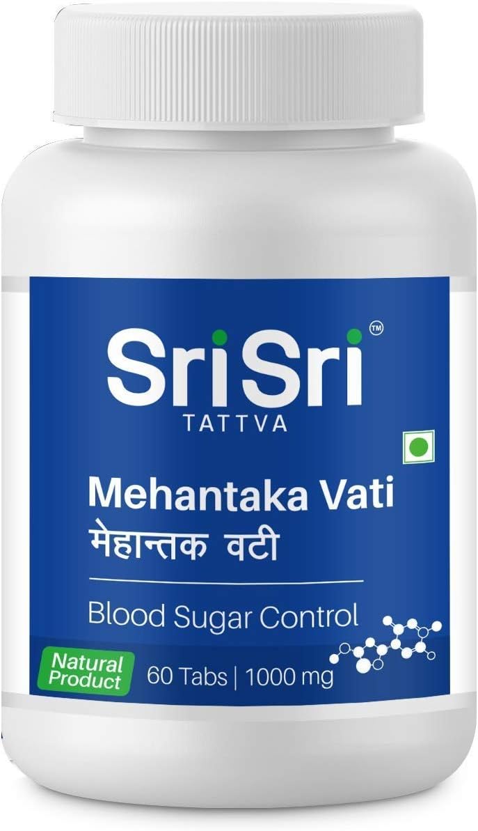 Sri Sri Tattva Mehantaka Vati, 1000 mg, 60 Tablets (Pack of 2) - görsel 1