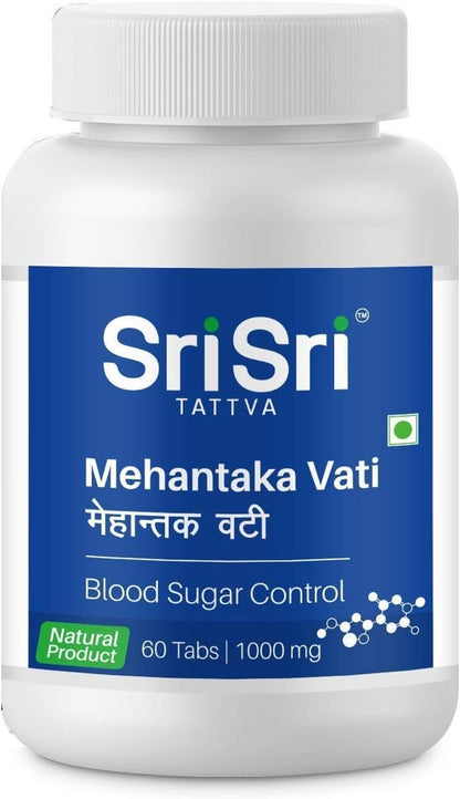 Sri Sri Tattva Mehantaka Vati, 1000 mg, 60 Tablets (Pack of 2)