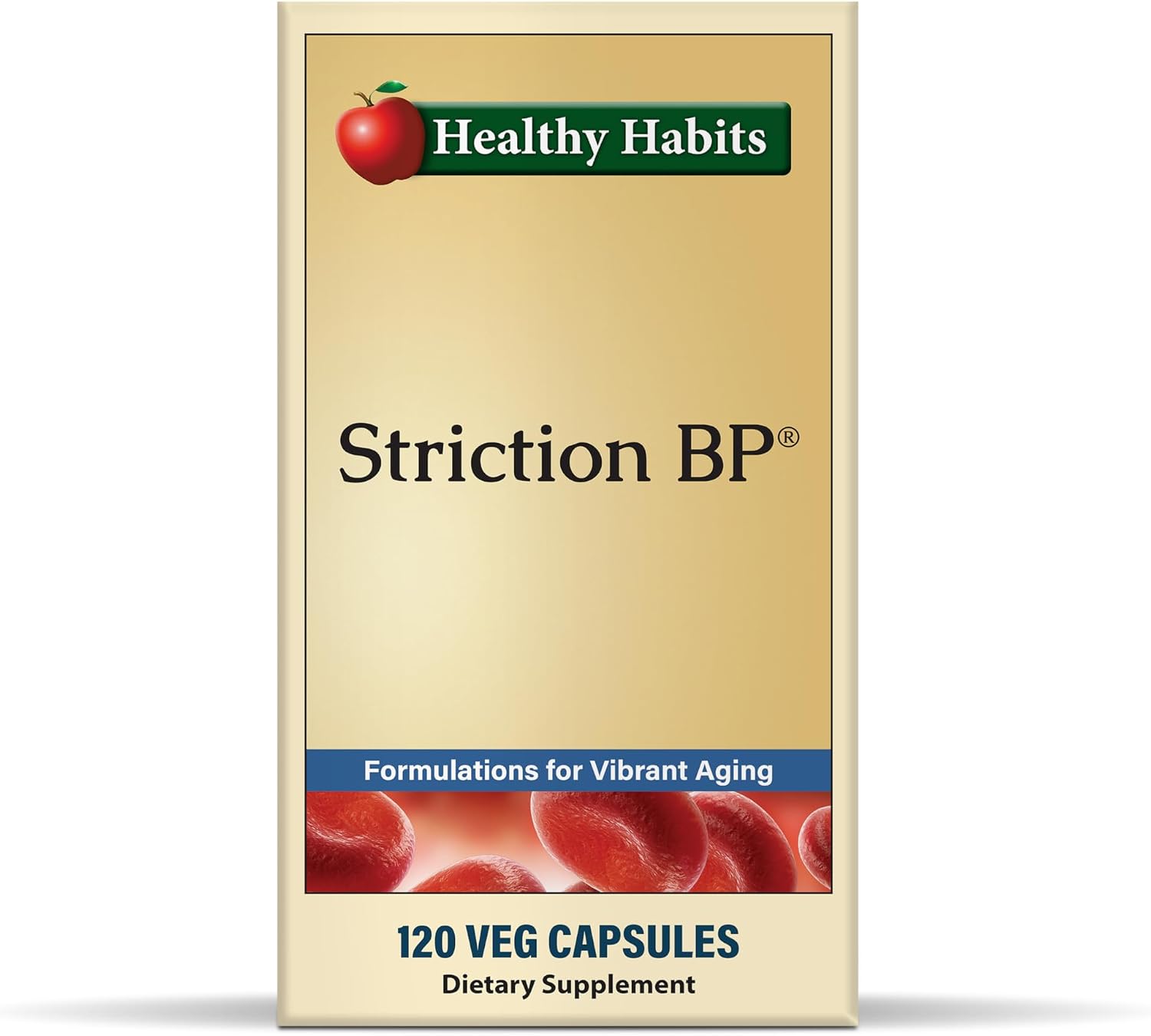 StrictionBP – 120 Vegetarian Capsules (Box) - görsel 1