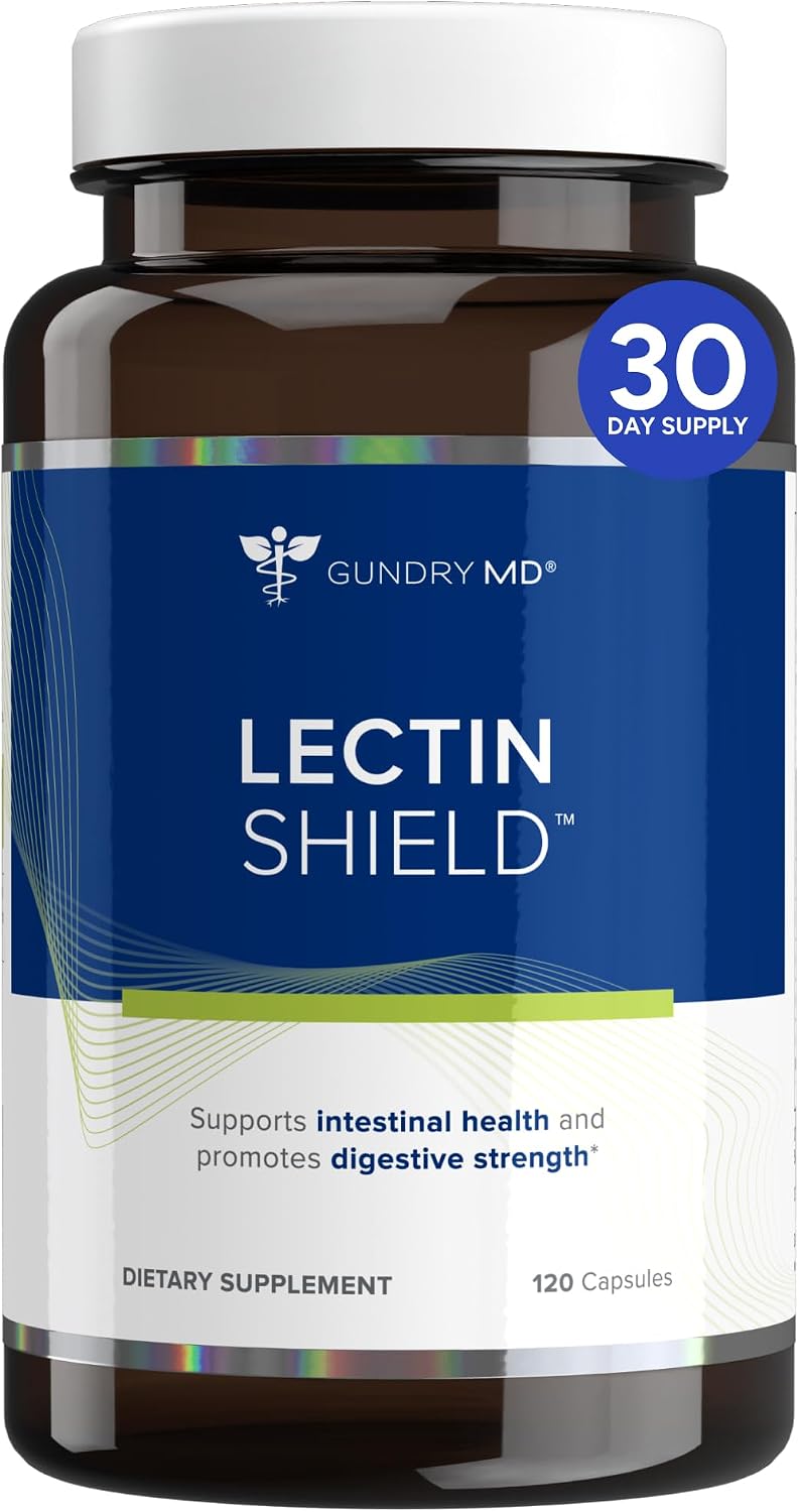 Gundry MD® Lectin Shield – Gut Health and Digestion Food Supplement - görsel 1
