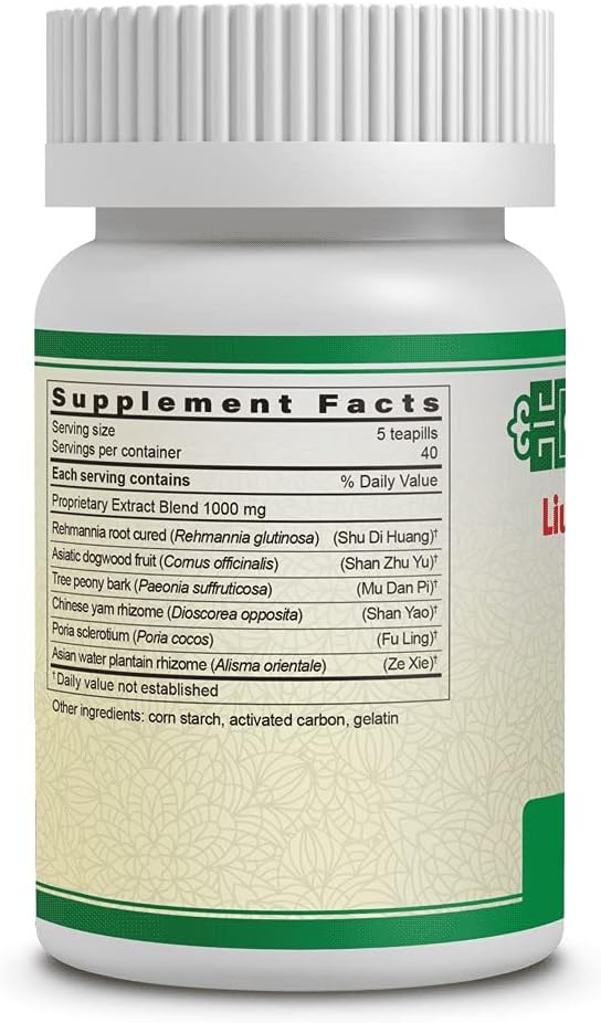 Activeherb Guang Ci Tang YinVive Liu Wei Di Huang Wan, 200 Teapills - Pack of 2 - görsel 2