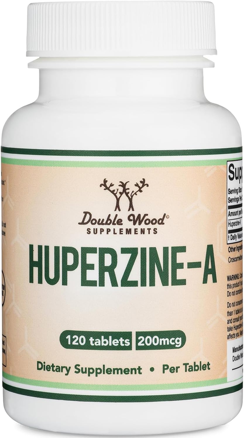 Huperzine A 200mcg (Third Party Tested) - 120 Tablets - görsel 1