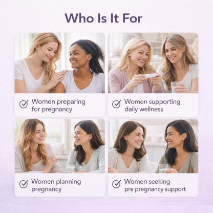 Natifi Conception Fertility Prenatal Vitamins – Supports Regular Cycles, Hormone Balance, and Ovulation (60 Capsules)