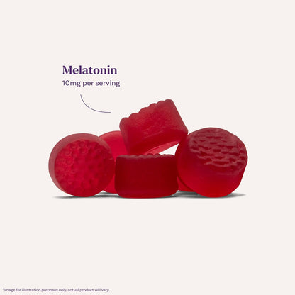 Natrol Melatonin Gummies – 10 mg, 60 Strawberry-Flavoured Gummies for Adult Sleep Support