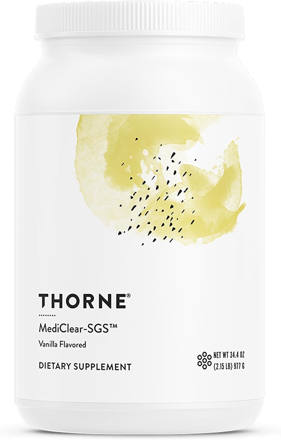 THORNE MediClear-SGS – Vanilla Rice & Pea Protein Powder with Multivitamin and Antioxidants (21 Servings) - görsel 1