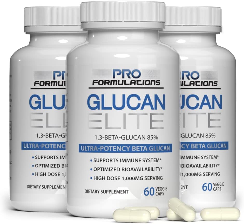 Glucan Elite – 85% Beta 1,3D Glucan 500mg – Immune Support: May help support a balanced immune response by – Image 1