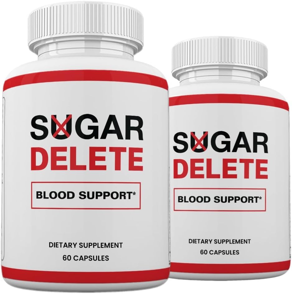 Zonata (2 Pack) Sugar Delete Capsules, Sugar Delete Blood Support Premium Formula, 120 Capsules - görsel 1
