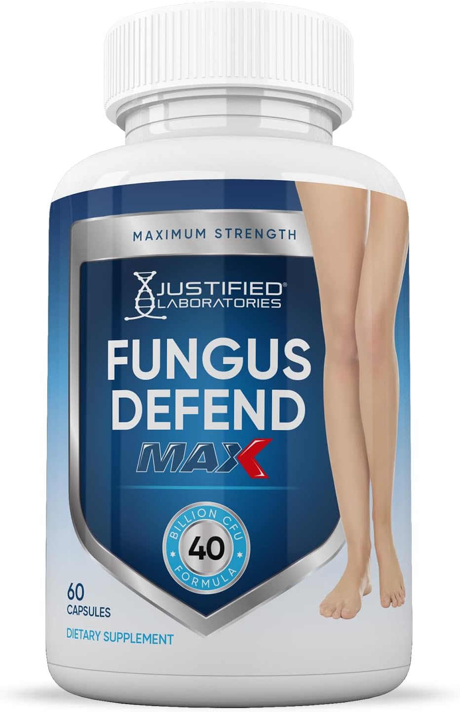 Justified Laboratories Fungus Defend Max Probiotic 40 Billion CFU (60 Capsules) - görsel 3