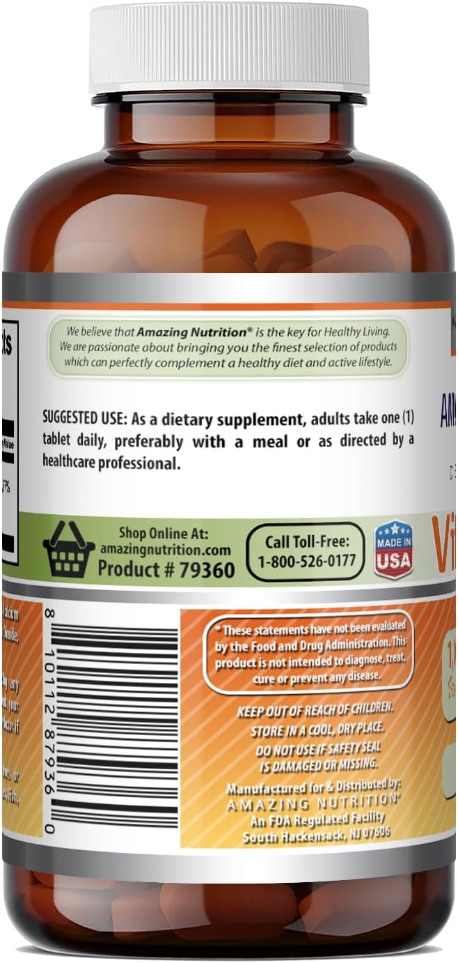 Amazing Formulae Vitamin B12 (Cyanocobalamin) 1000 mcg – 150 Tablets - görsel 4