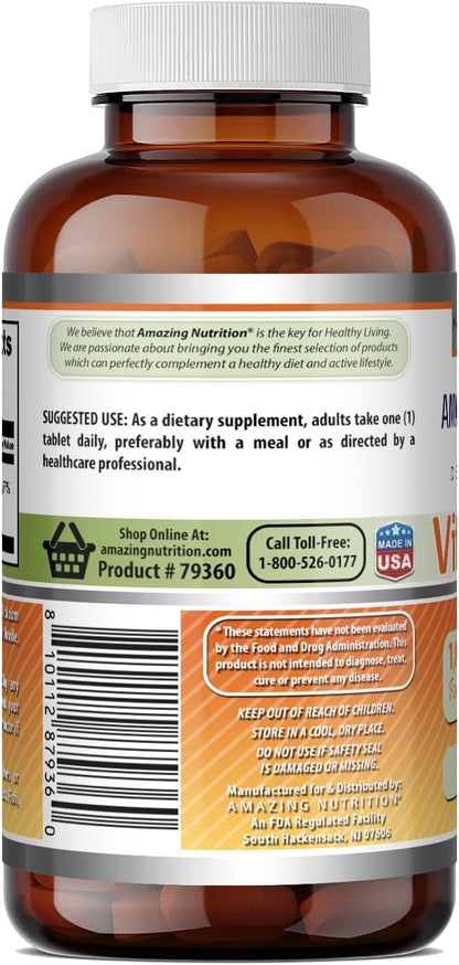 Amazing Formulae Vitamin B12 (Cyanocobalamin) 1000 mcg – 150 Tablets