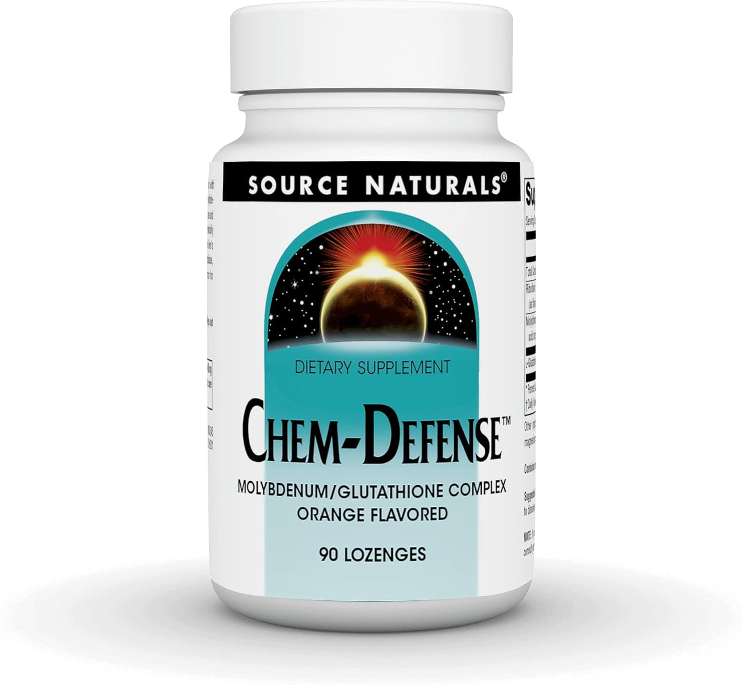 Source Naturals Chem-Defence - 90 Orange Lozenges - görsel 1