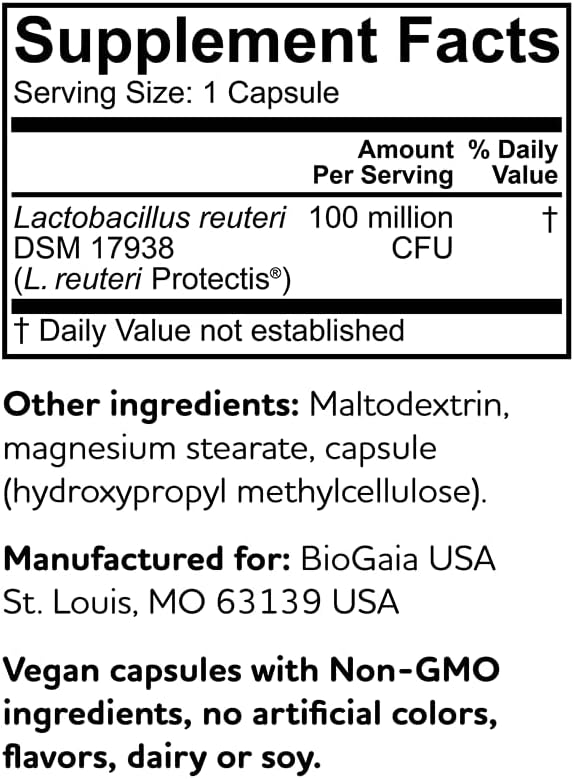 BioGaia Protectis Mum | Prenatal Probiotic for Mum & Baby Digestive and Immune Health - görsel 4