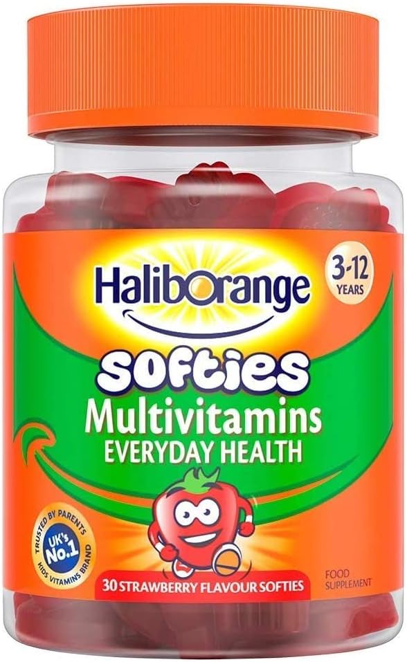 Haliborange Kids Multivitamin Strawberry Softies – 30 Chewable Softies - görsel 4