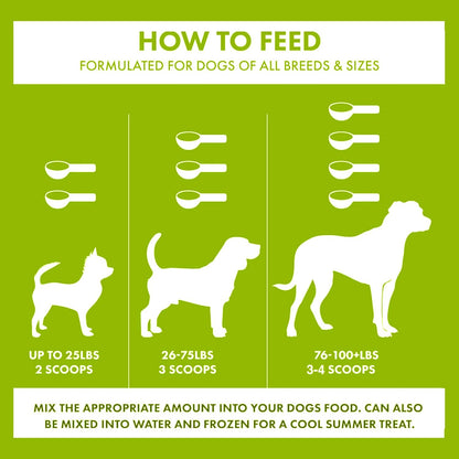 King Kanine Green Inmune Plus Multivitamin and Mineral for Dogs (170g)