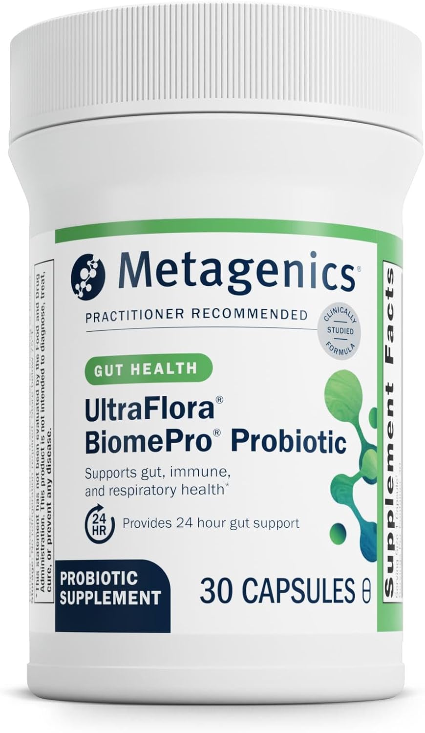 Metagenics UltraFlora BiomePro - 105 Billion CFU Probiotic Supplement - görsel 1