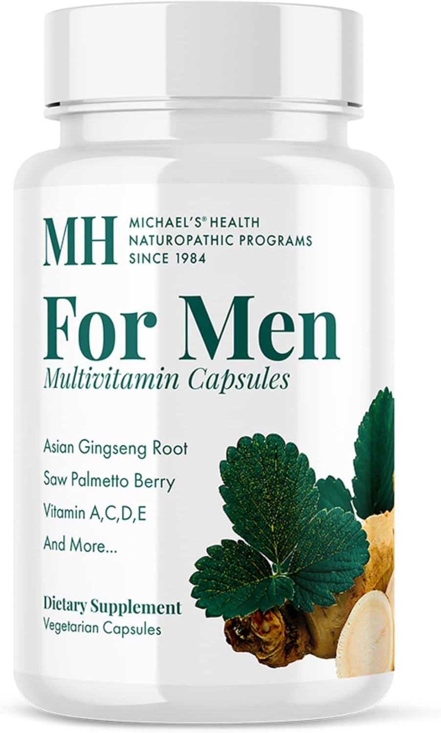 Michael's Naturopathic Programmes For Men - Daily Multivitamin with Prostate Support - 90 Vegetarian Capsules - Kosher - görsel 1