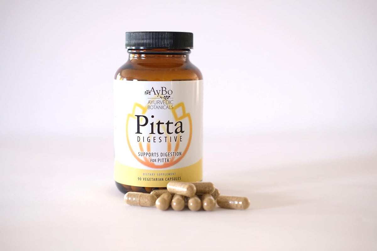 AyBo Pitta Digestive Supplement, 90 Vegetarian Capsules - görsel 2