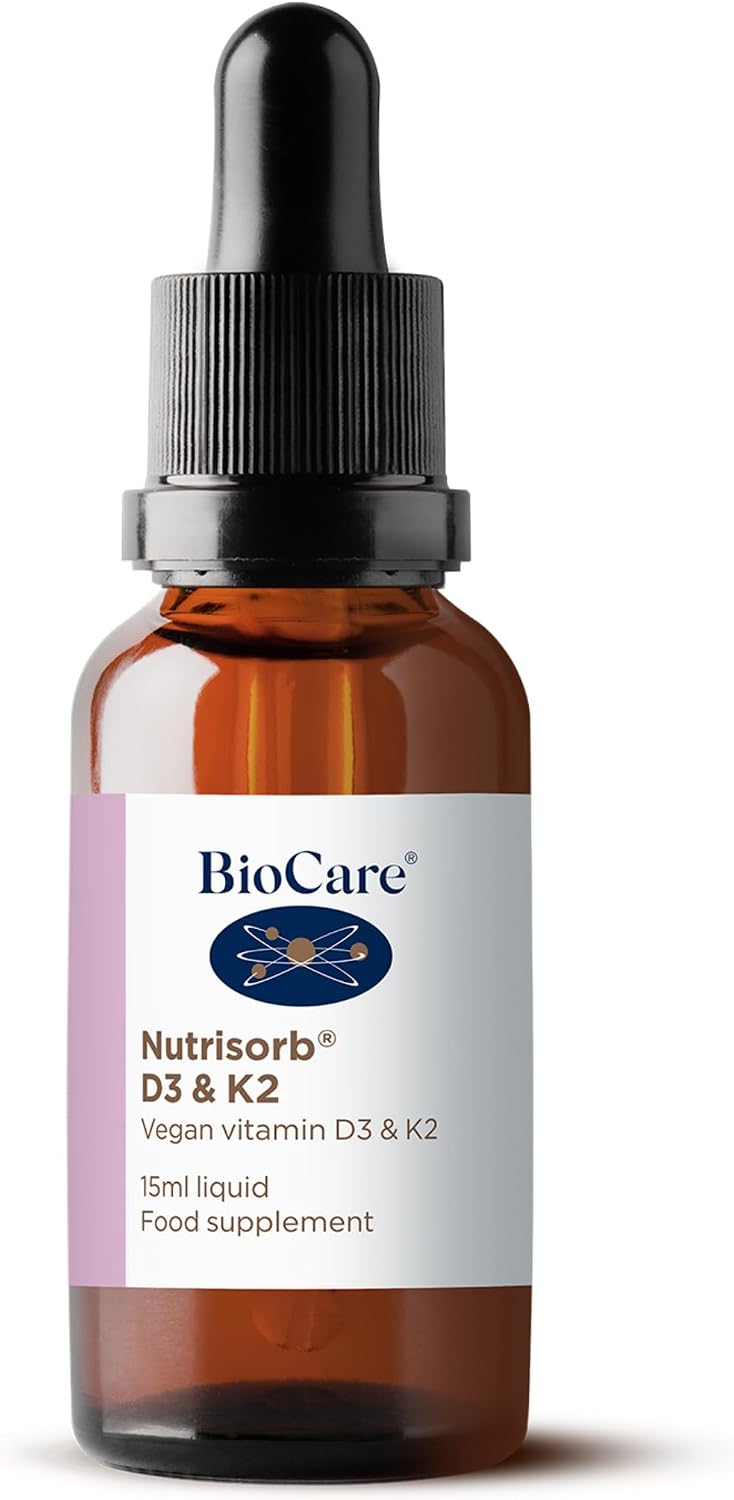 Biocare Nutrisorb D3 & K2 Liquid Drops, 15 ml - görsel 1