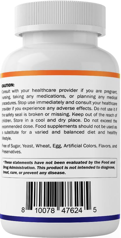 Vitamatic Vitamin D3 K2 Supplements with 10,000 IU Vitamin D + 200mcg Vitamin K MK-7, 120 Tablets Bone, Heart, Immune, & Calcium Support