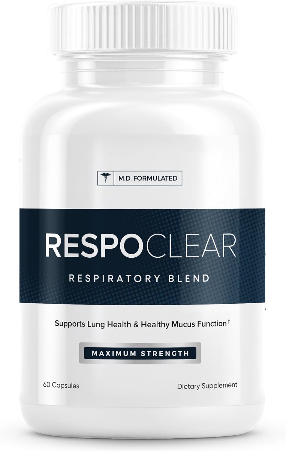 Herbal Tea Therapy RespoClear – Lung and Sinus Support Supplement (60 Capsules) - görsel 1