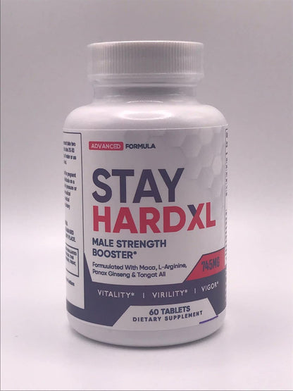 Nutra City Stay Hard XL (120 Capsules, 2 Month Supply)