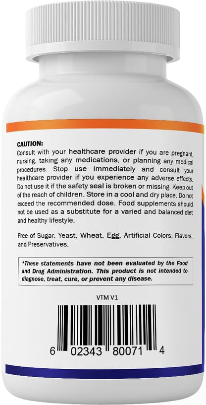Vitamatic Mastic Gum 1000mg – Digestive, Gastrointestinal, Immune & Oral Support (120 capsules)