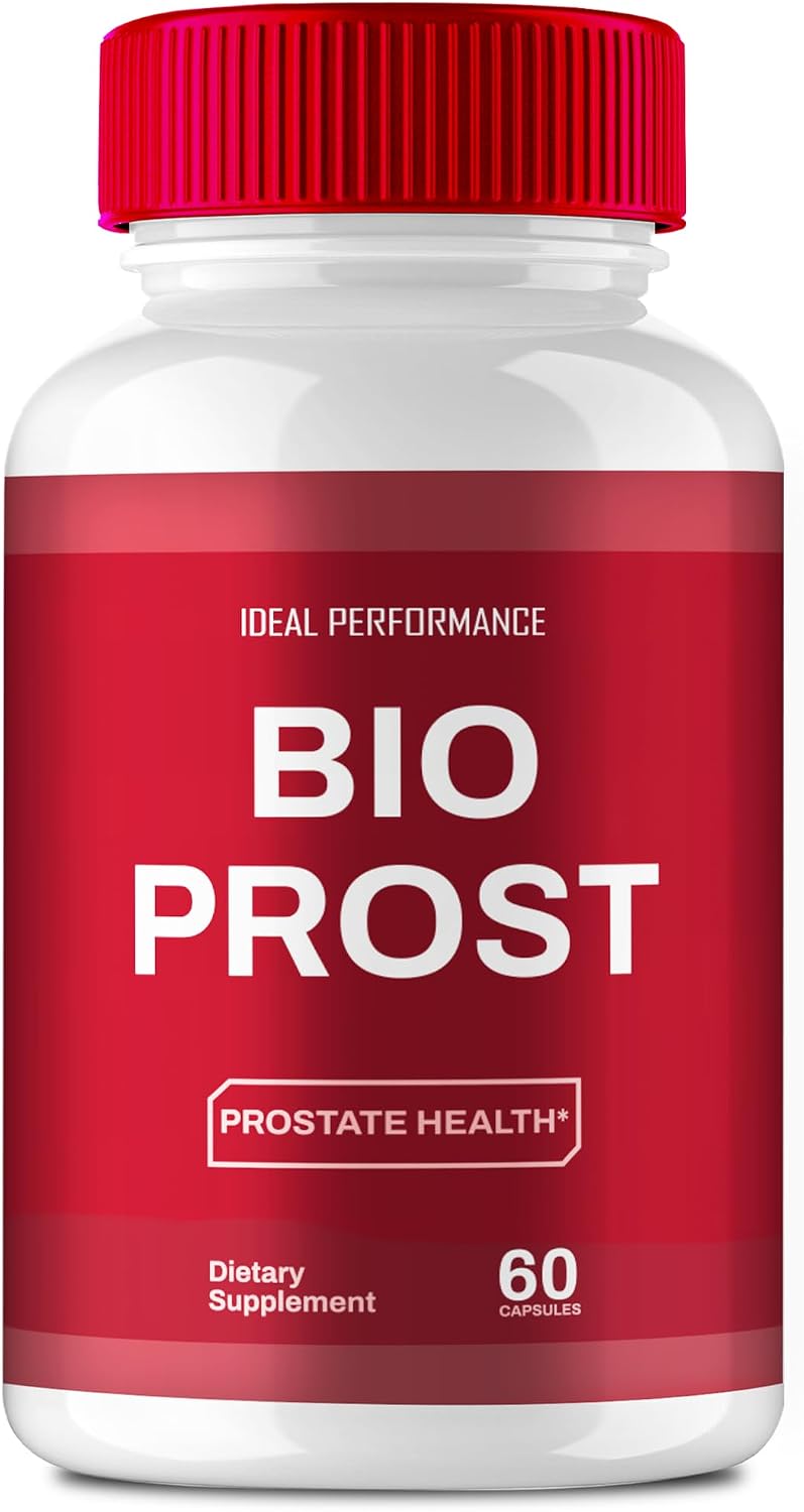 IDEAL PERFORMANCE Bioprost Capsules - Maximum Strength Prostate Health Food Supplement (60 Capsules) - görsel 1