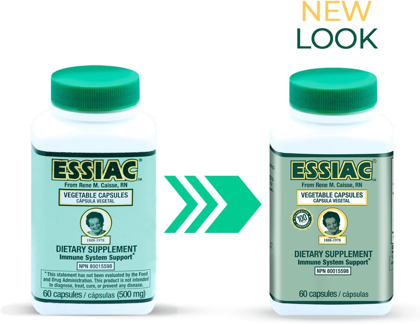 ESSIAC All-Natural Herbal Extract Capsules – 60 Capsules - görsel 2