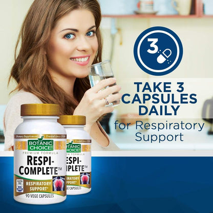 Botanic Choice Respi-Complete – Adult Daily Respiratory Support Supplement