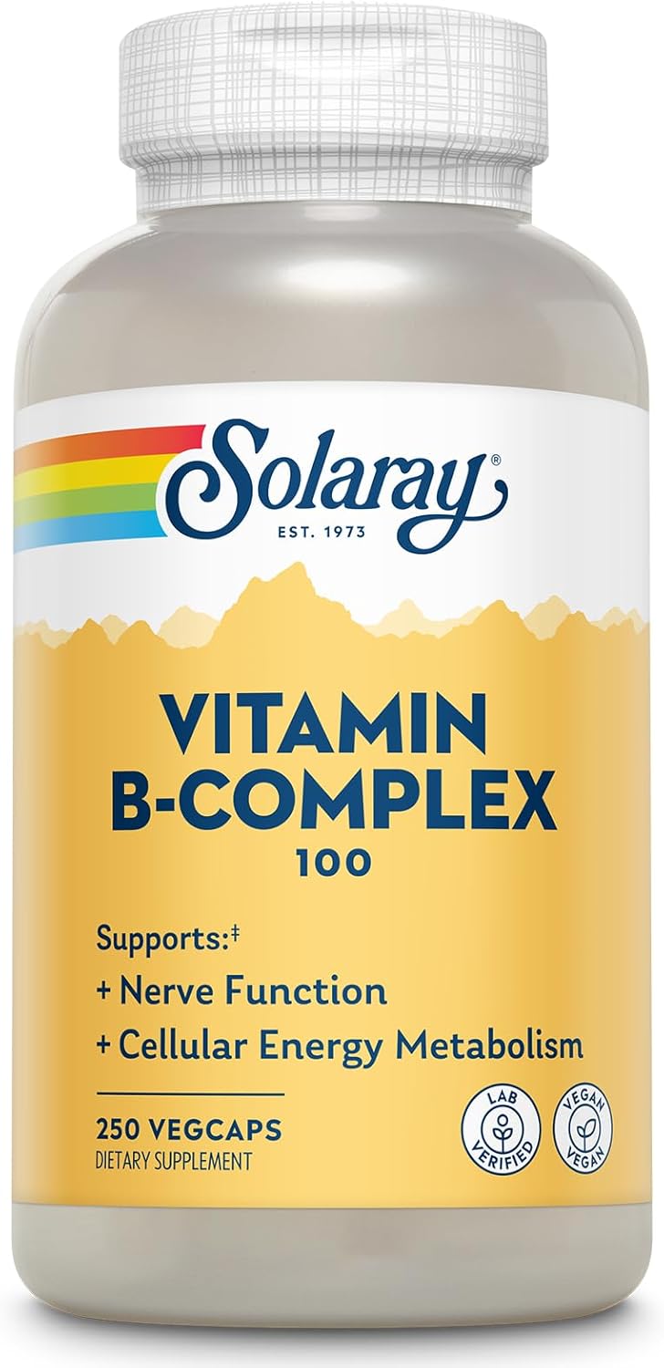 Solaray B-Complex 100 - 250 Capsules - görsel 1