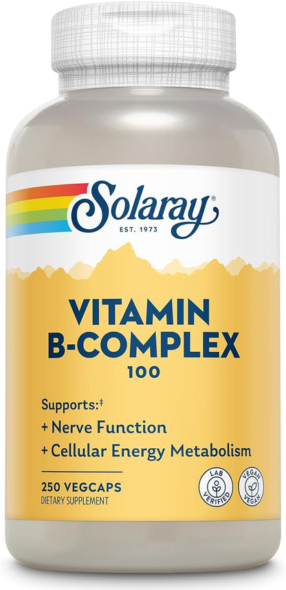 Solaray B-Complex 100 - 250 Capsules